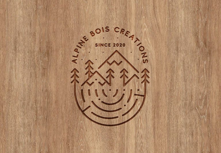 Logo Alpine Bois Créations